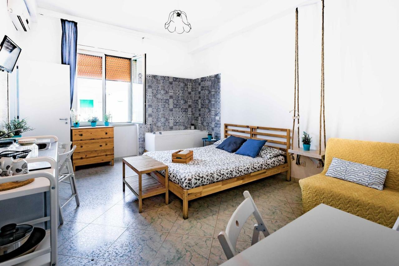 On The Beach Sea-View&Kitchen In Room Salerno Kültér fotó